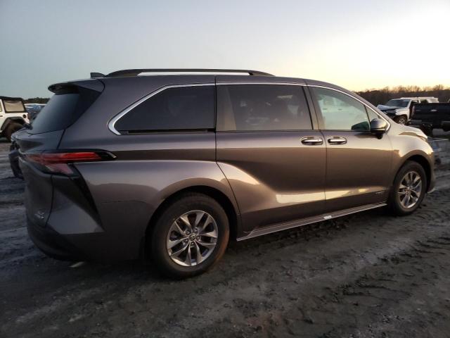 2021 TOYOTA SIENNA XLE VIN: 5TDYSKFC7MS017343