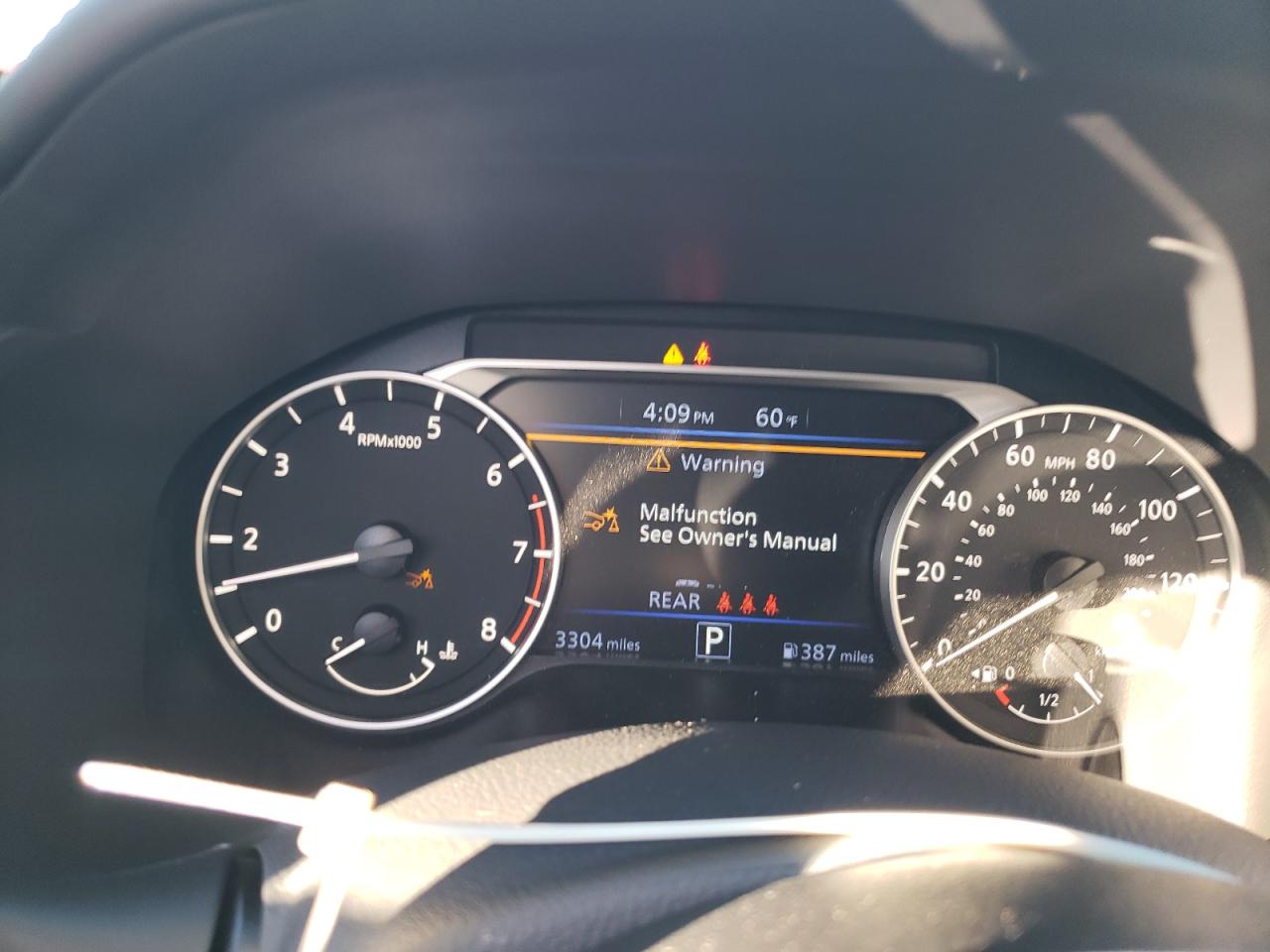 2023 NISSAN ALTIMA SR VIN:1N4BL4CV4PN399707