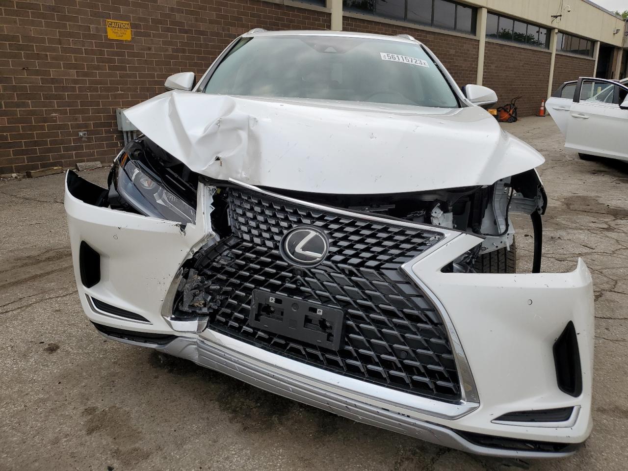 2022 LEXUS RX 350 VIN:2T2HZMDA5NC358593