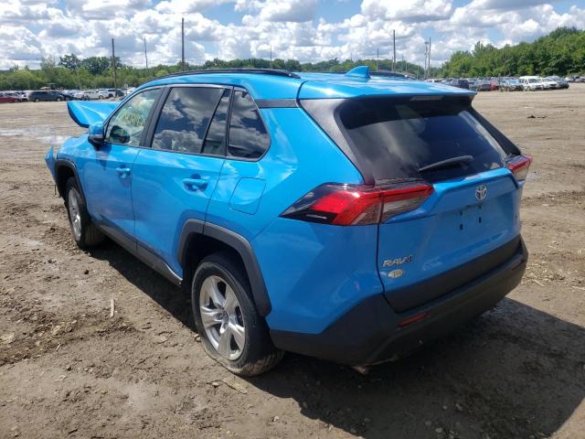 2021 TOYOTA RAV4 XLE VIN: 2T3P1RFV4MW166722