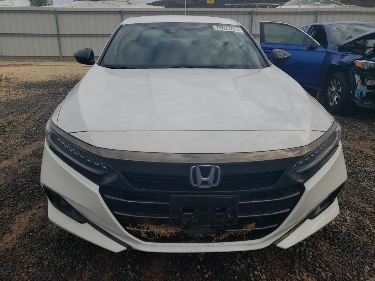 2022 HONDA ACCORD HYBRID SPORT VIN:1HGCV3F2XNA042557