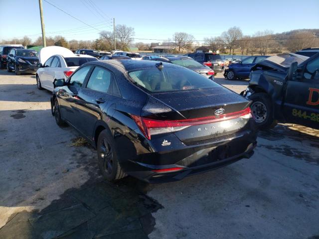 2021 HYUNDAI ELANTRA SEL VIN: KMHLM4AG2MU099497