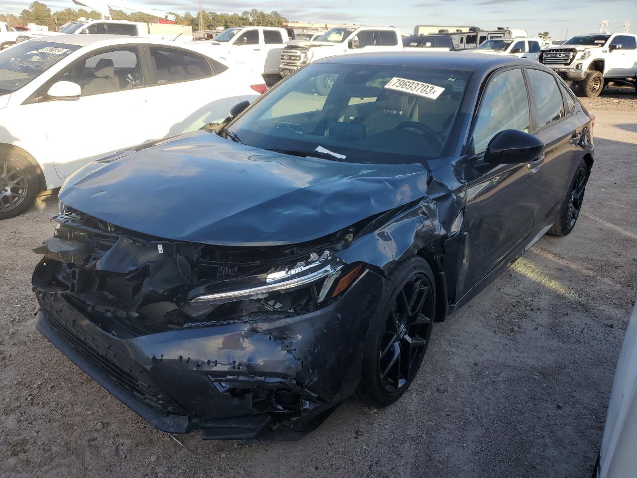 2023 HONDA CIVIC SPORT VIN:2HGFE2F59PH547673