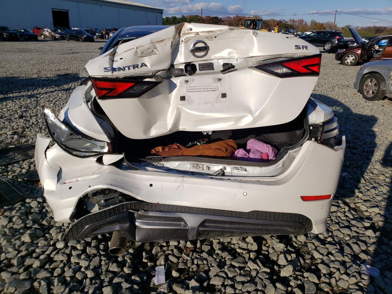 2022 NISSAN SENTRA SR VIN:3N1AB8DV3NY255454