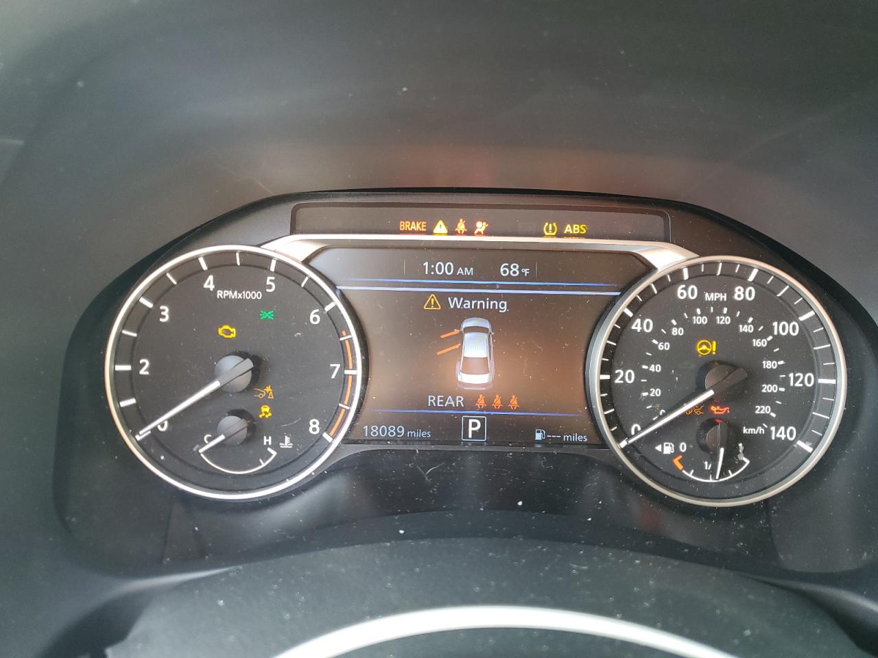 2023 NISSAN ALTIMA SR VIN:1N4BL4CV8PN303755