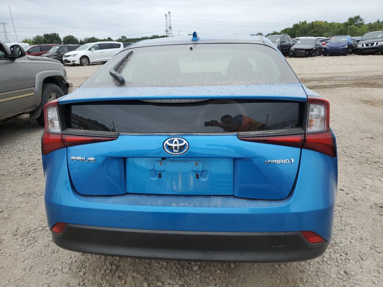 2022 TOYOTA PRIUS NIGHT SHADE VIN:JTDKAMFU0N3153314