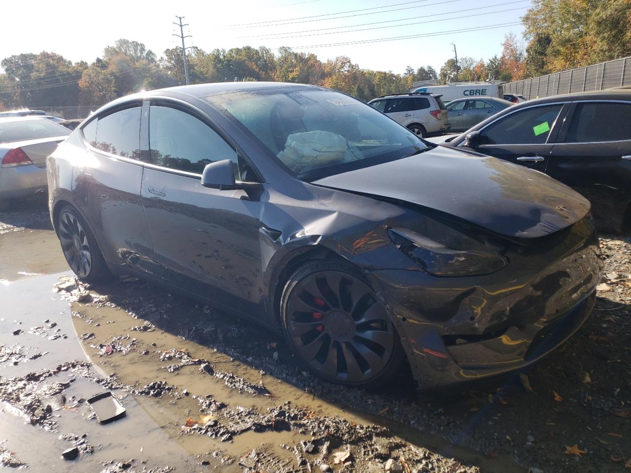 2022 TESLA MODEL Y  VIN:7SAYGDEF7NF442059