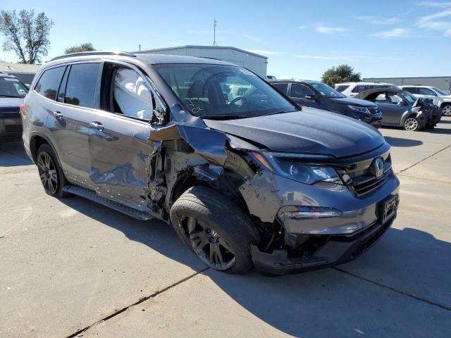 2021 HONDA PILOT SE VIN: 5FNYF6H2XMB017227