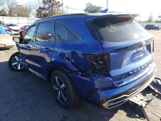 2021 KIA SORENTO S VIN: 5XYRL4LC6MG065396