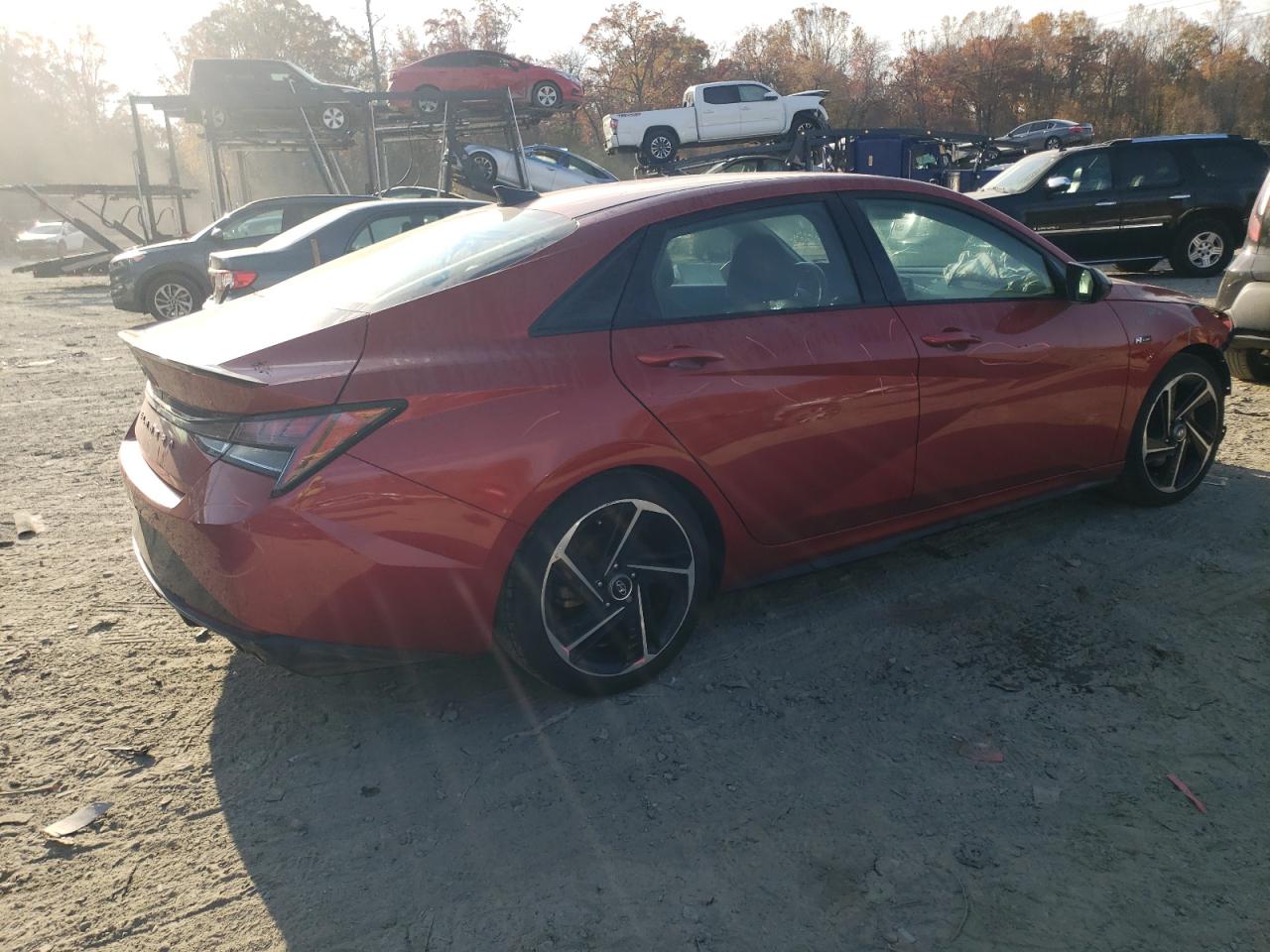 2022 HYUNDAI ELANTRA N LINE VIN:KMHLR4AF6NU231946