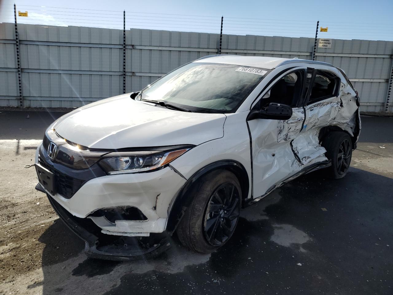 2022 HONDA HR-V SPORT VIN:3CZRU6H1XNM713255