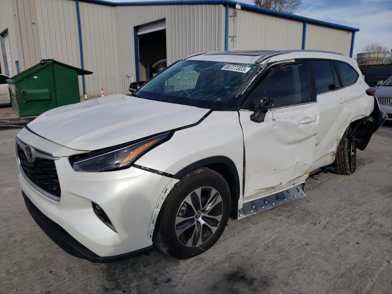 2023 TOYOTA HIGHLANDER L VIN:5TDKDRBH0PS032815