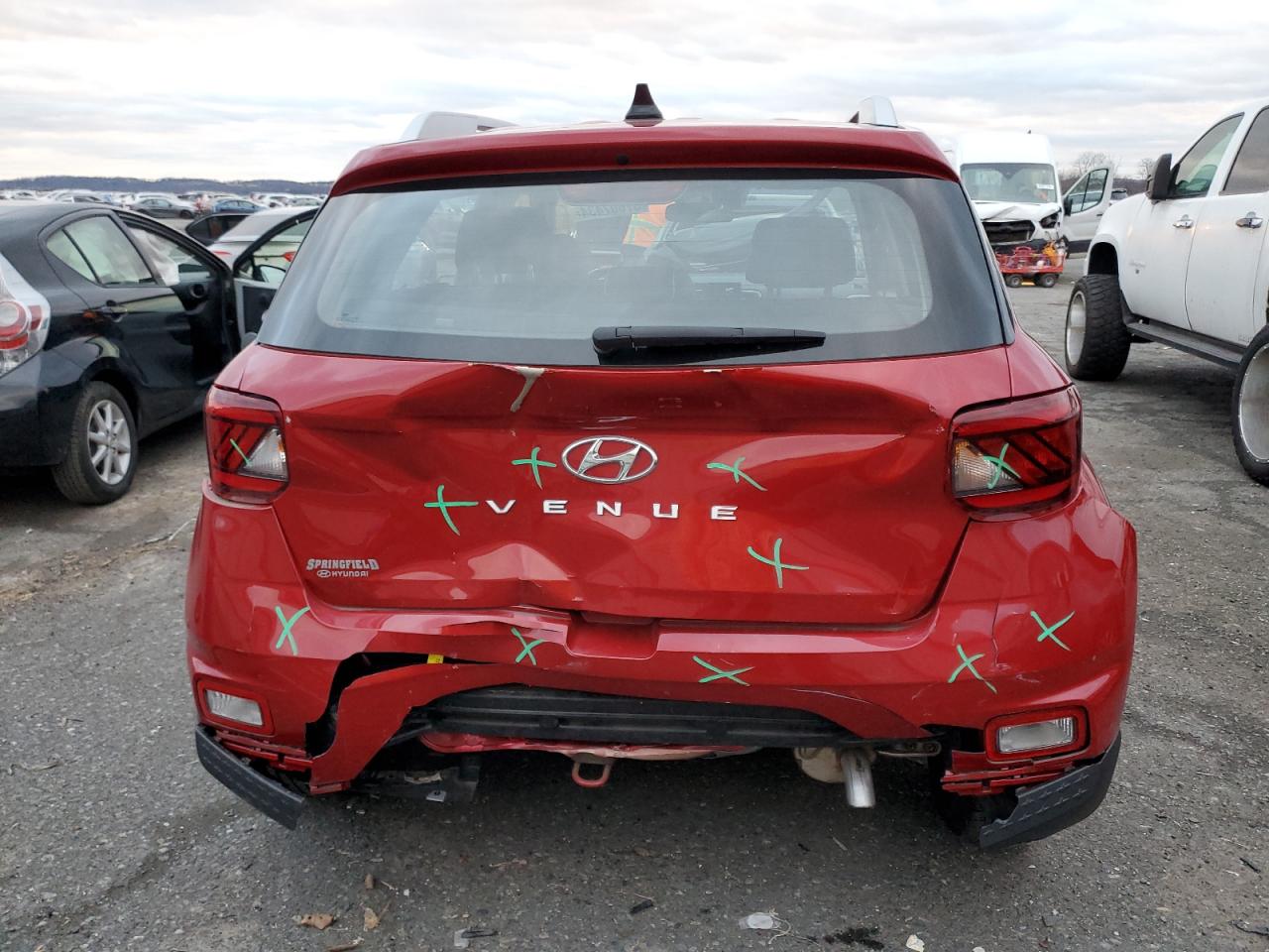 2022 HYUNDAI VENUE SEL VIN:KMHRC8A31NU176525