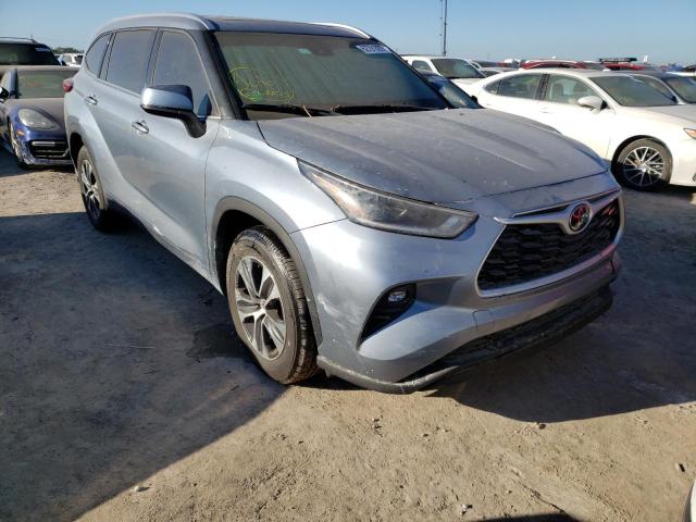 2021 TOYOTA HIGHLANDER XLE VIN: 5TDGZRAH2MS082491