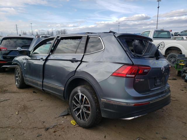 2021 VOLKSWAGEN TIGUAN SE VIN: 3VV2B7AXXMM102787