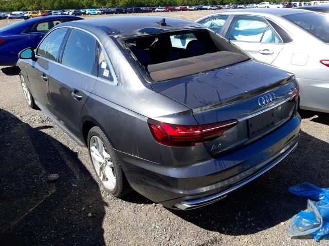 2021 AUDI A4 PREMIUM VIN: WAUDAAF47MA056609