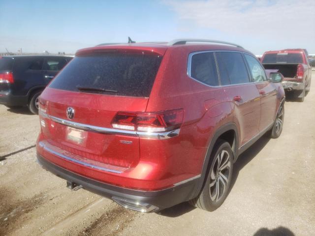 2021 VOLKSWAGEN ATLAS SEL PREMIUM VIN: 1V2TR2CA0MC566164
