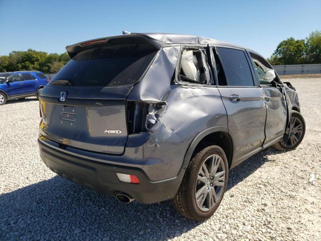 2021 HONDA PASSPORT EXL VIN: 5FNYF8H5XMB039976