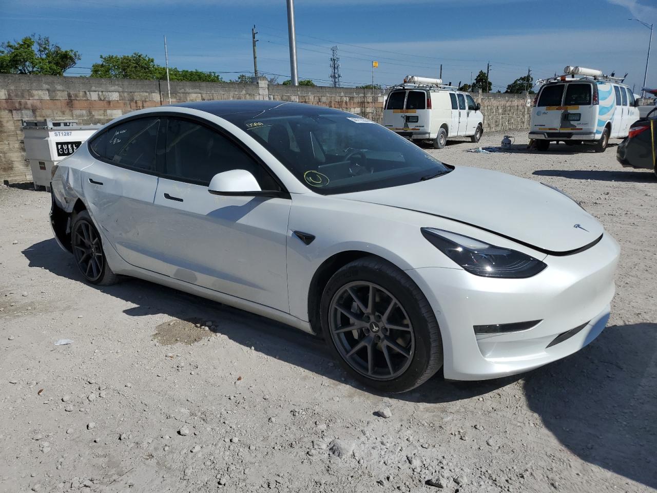 2022 TESLA MODEL 3  VIN:5YJ3E1EA3NF199530