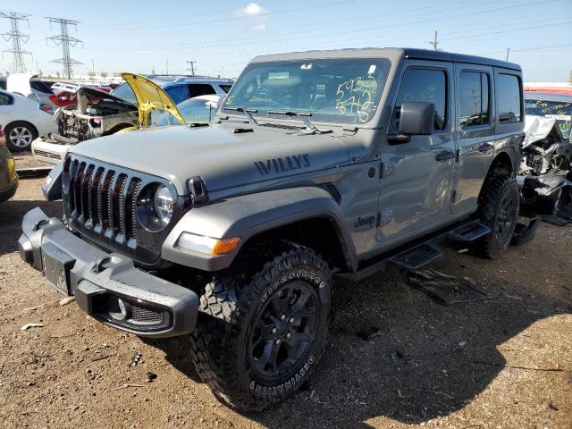 2021 JEEP WRANGLER UNLIMITED SPORT VIN: 1C4HJXDG9MW613026