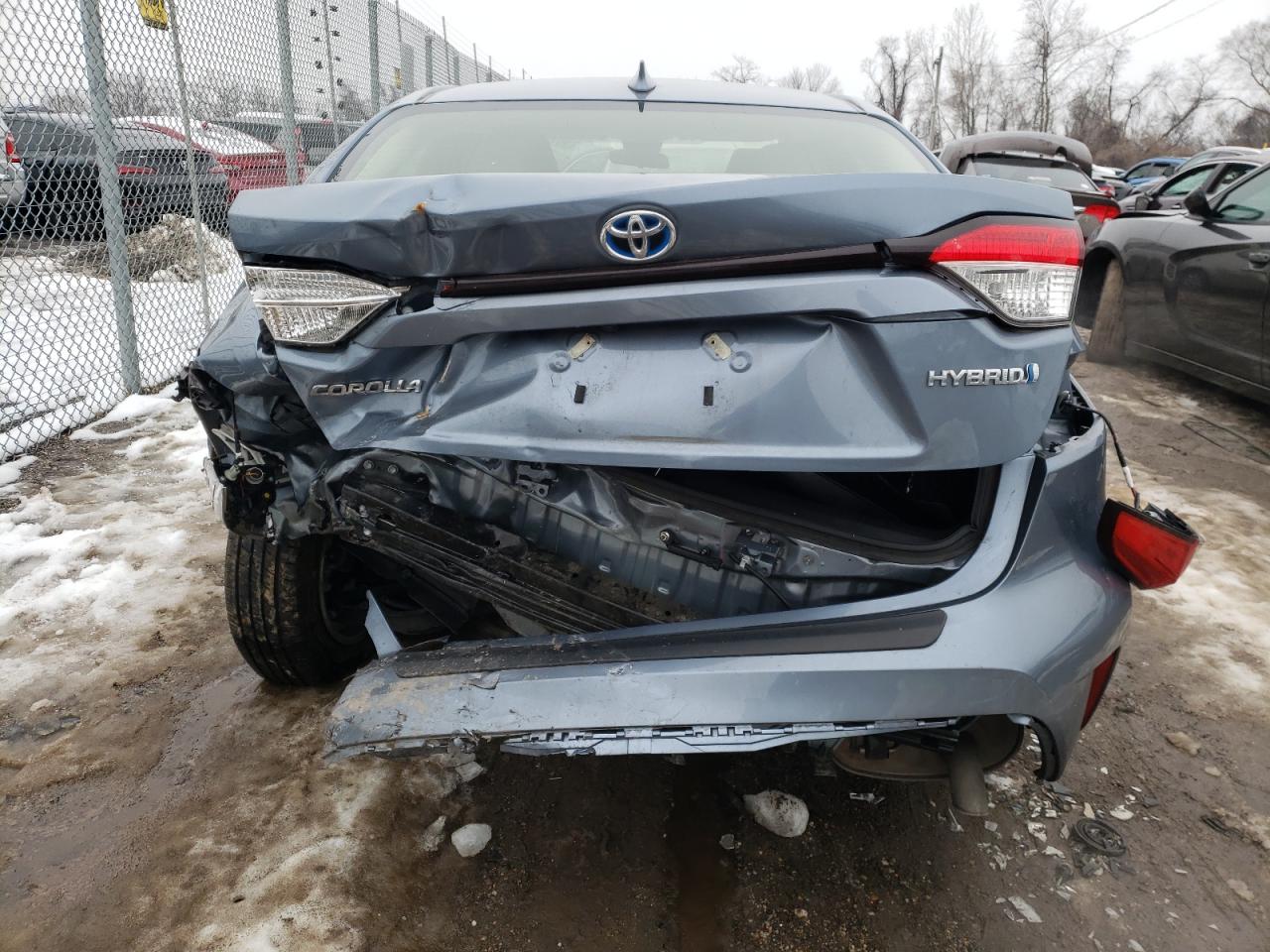 2022 TOYOTA COROLLA LE VIN:JTDEAMDE6N3001983