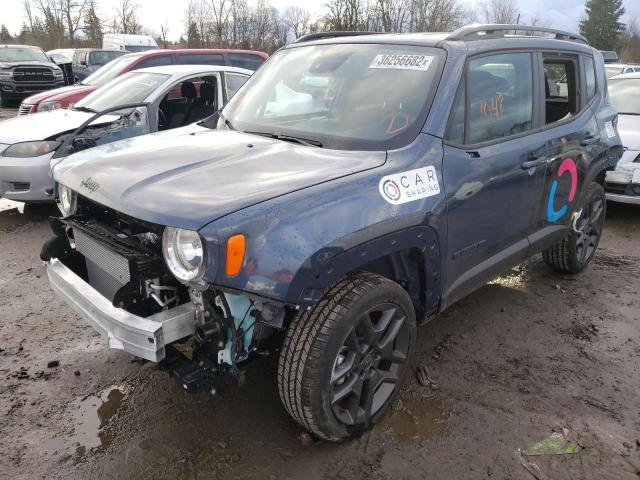 2021 JEEP RENEGADE LATITUDE VIN: ZACNJDBB7MPM75568