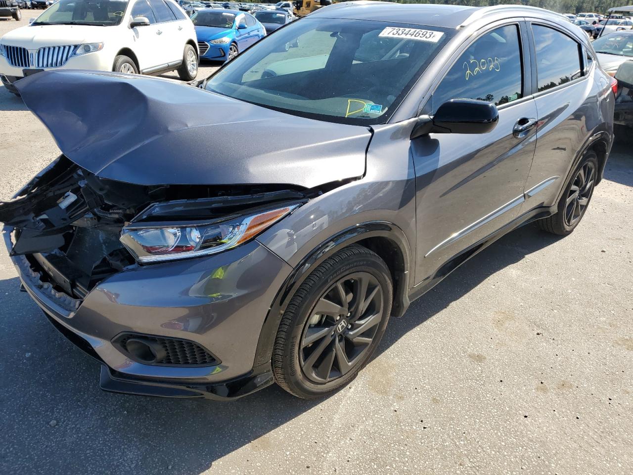 2022 HONDA HR-V SPORT VIN:3CZRU5H15NM730992
