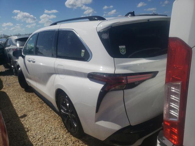 2021 TOYOTA SIENNA XSE VIN: 5TDDRK***********