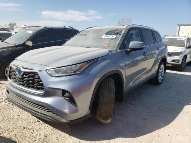 2021 TOYOTA HIGHLANDER HYBRID LIMITED VIN: 5TDXBRCH2MS050433