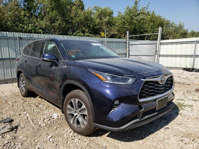 2021 TOYOTA HIGHLANDER XLE VIN: 5TDGZRBH4MS556813