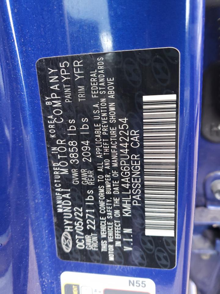 2023 HYUNDAI ELANTRA SE VIN:KMHLL4AG6PU442254