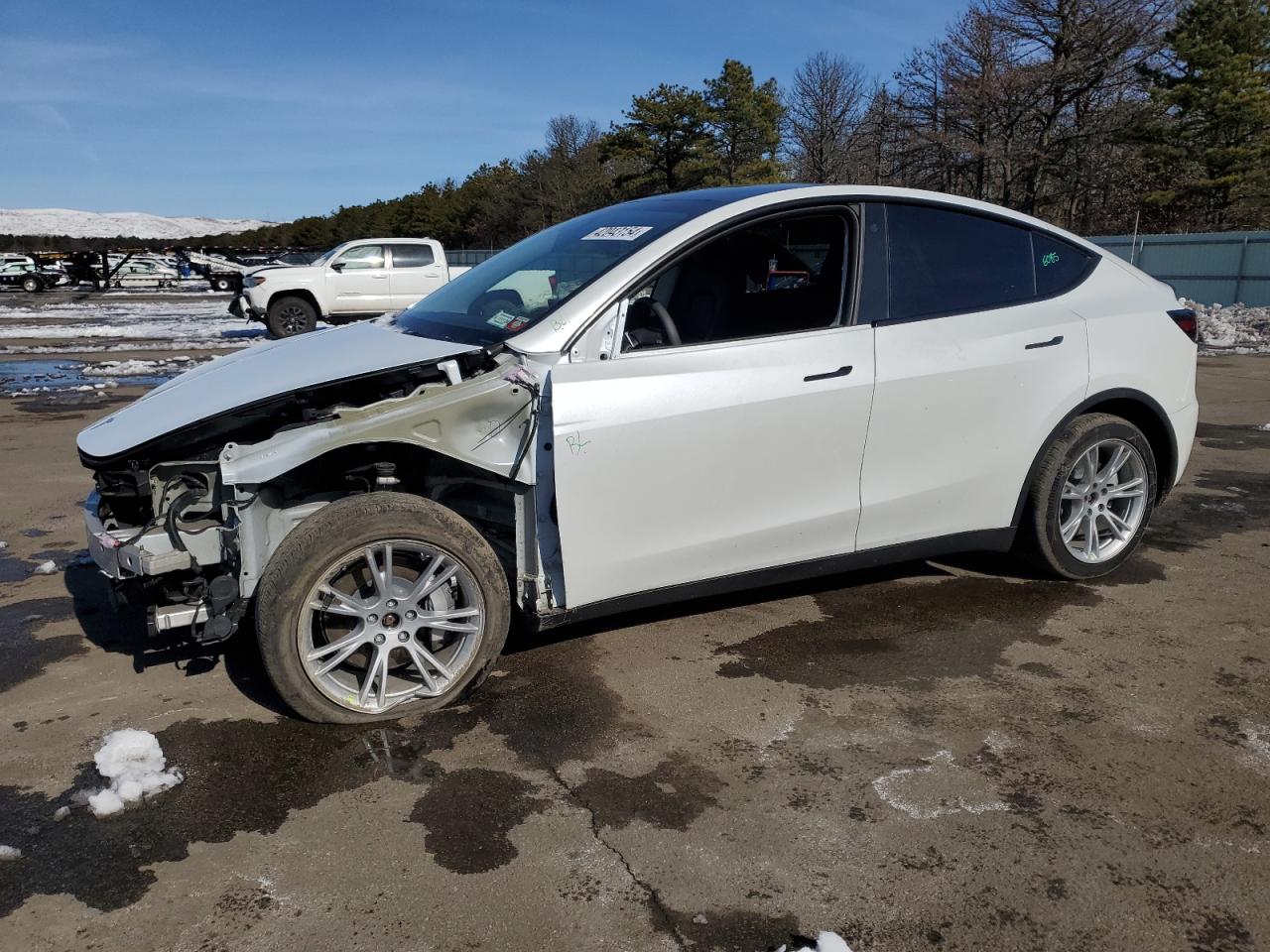 2022 TESLA MODEL Y  VIN:7SAYGDEE6NA012415