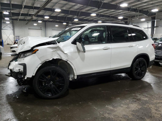2022 HONDA PILOT BLACK VIN:5FNYF6H76NB024401