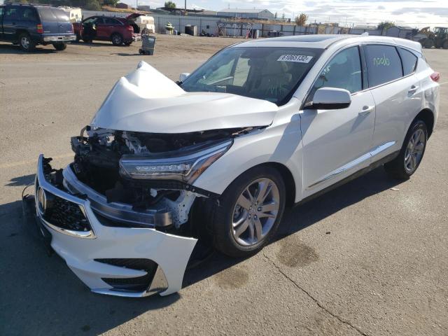 2021 ACURA RDX ADVANCE VIN: 5J8TC2H78ML017149