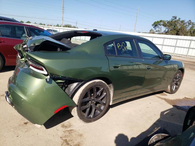 2021 DODGE CHARGER SXT VIN: 2C3CDXBG8MH678098