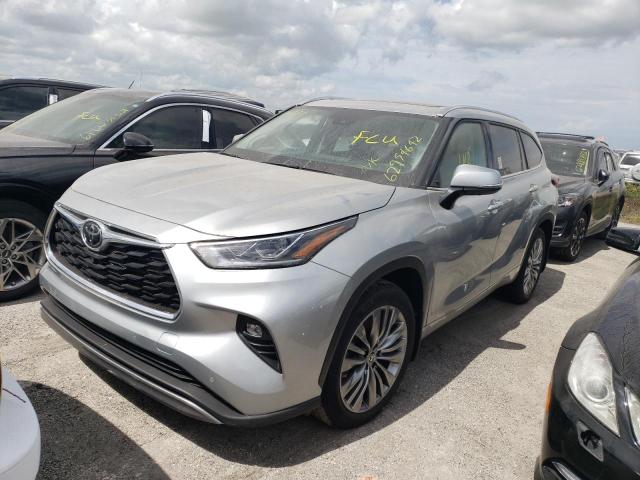 2021 TOYOTA HIGHLANDER PLATINUM VIN: 5TDFZRBHXMS110628