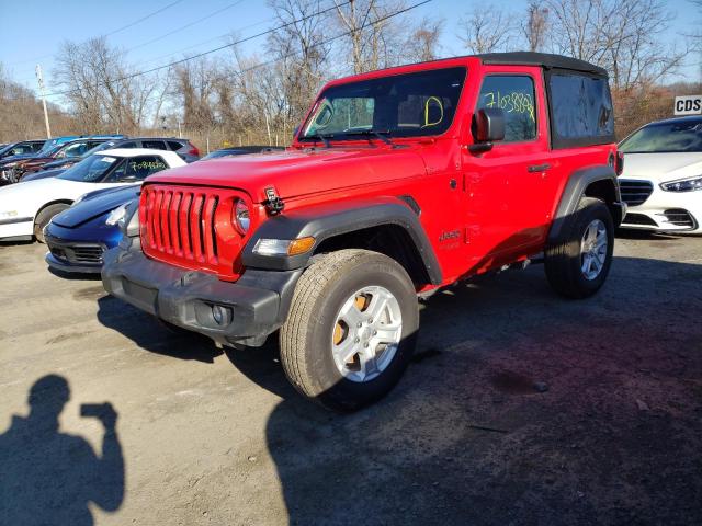 2021 JEEP WRANGLER SPORT VIN: 1C4GJXAN0MW827546