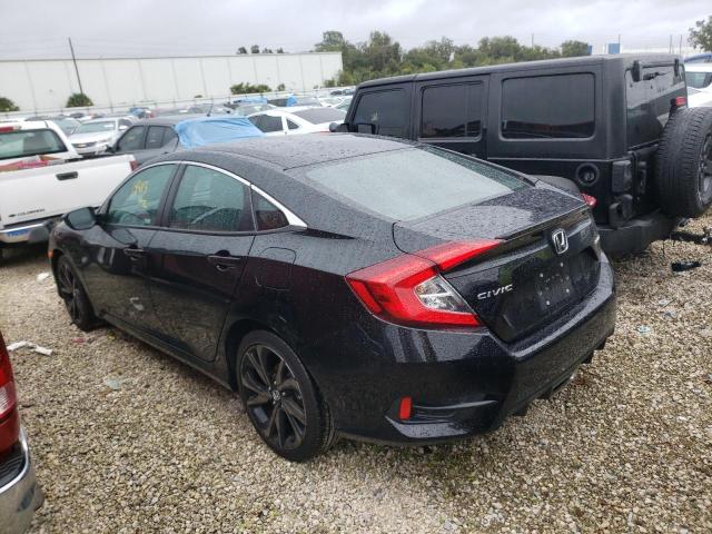 2021 HONDA CIVIC SPORT VIN: 2HGFC2F80MH551106