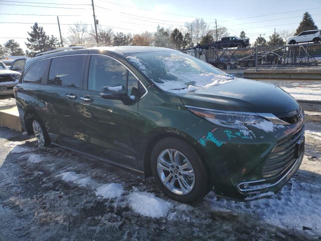 2021 TOYOTA SIENNA LIMITED VIN: 5TDESKFCXMS006582