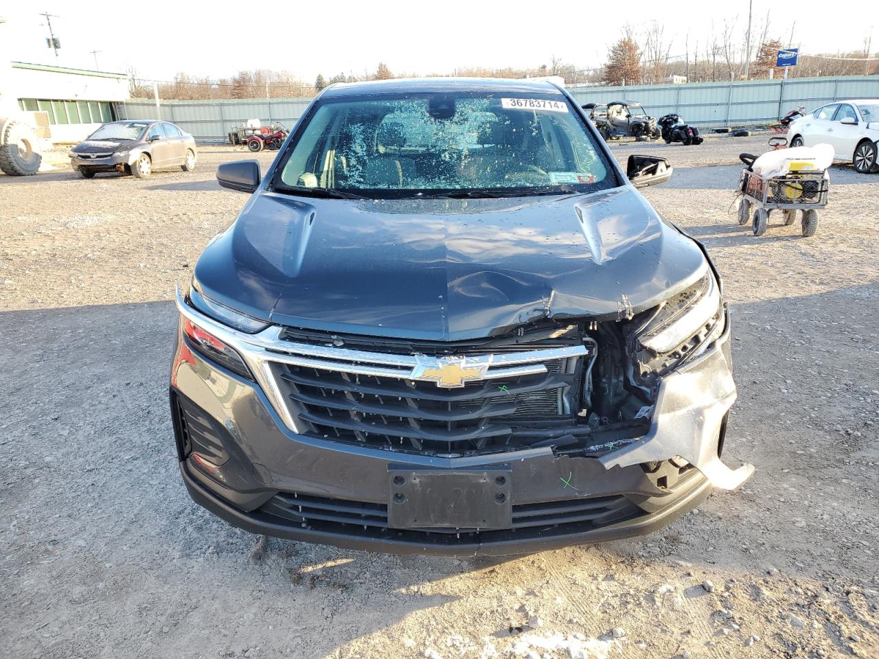2022 CHEVROLET EQUINOX LS VIN:3GNAXSEV7NS159587