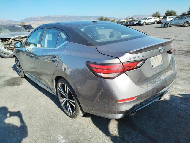 2021 NISSAN SENTRA SR VIN: 3N1AB8DV7MY274653