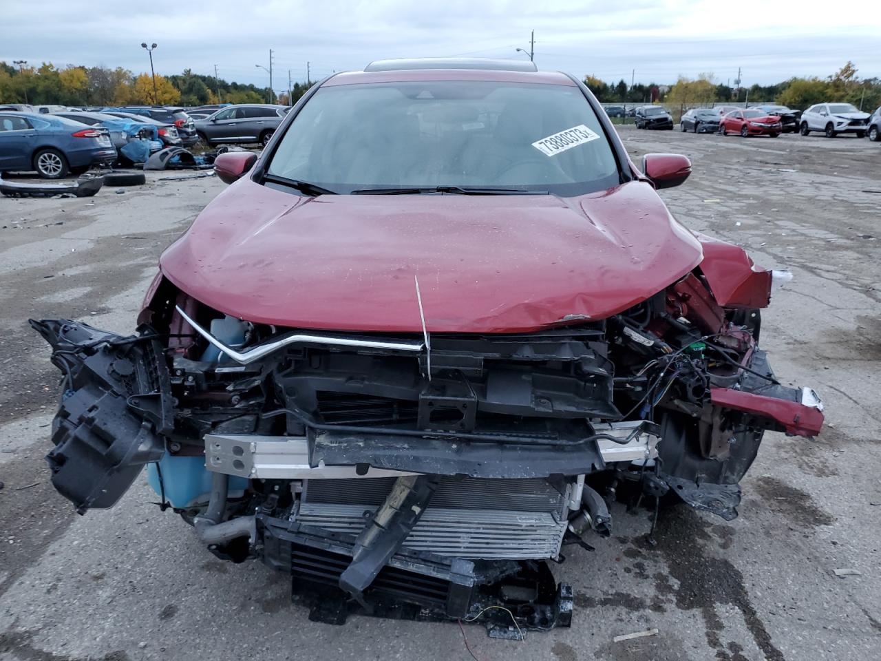 2022 HONDA CR-V EXL VIN:7FARW2H80NE025425
