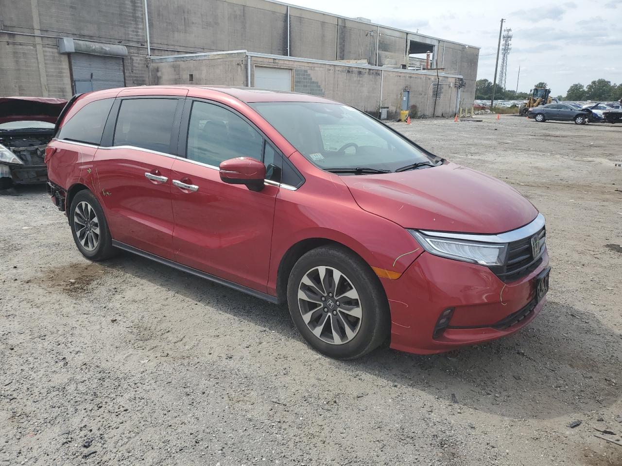 2022 HONDA ODYSSEY EXL VIN:5FNRL6H79NB044400