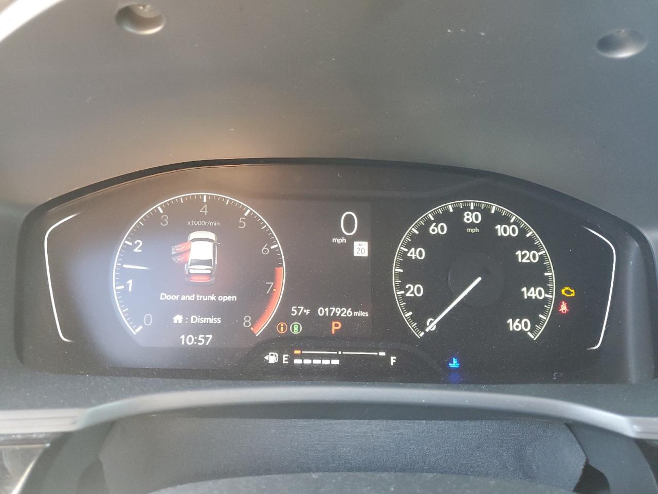 2023 HONDA CIVIC EX VIN:2HGFE1F71PH320182
