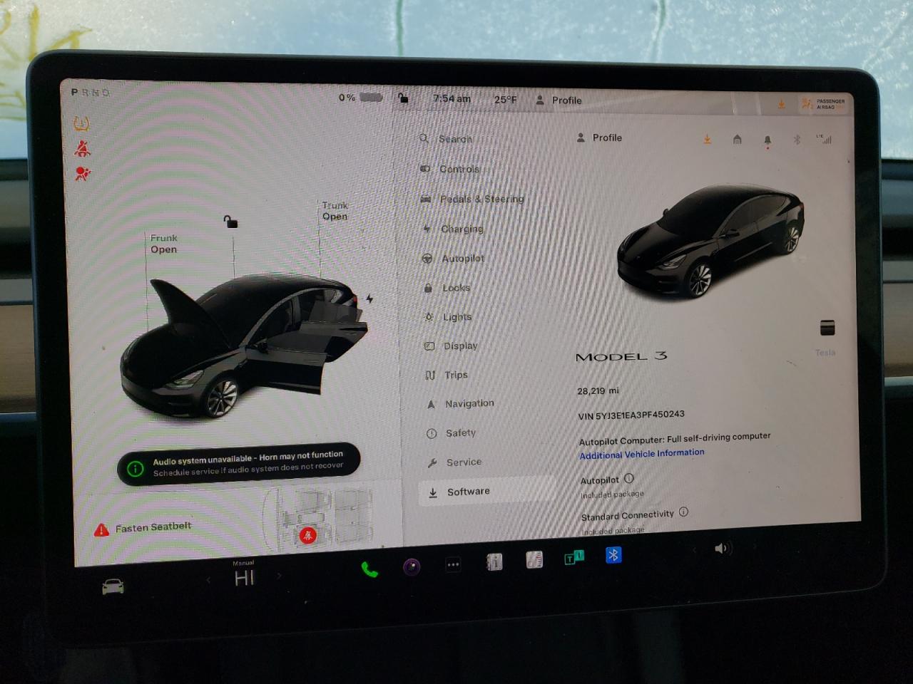 2023 TESLA MODEL 3  VIN:5YJ3E1EA3PF450243