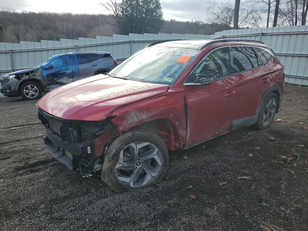 2022 HYUNDAI TUCSON LIMITED VIN:5NMJECAE3NH085943