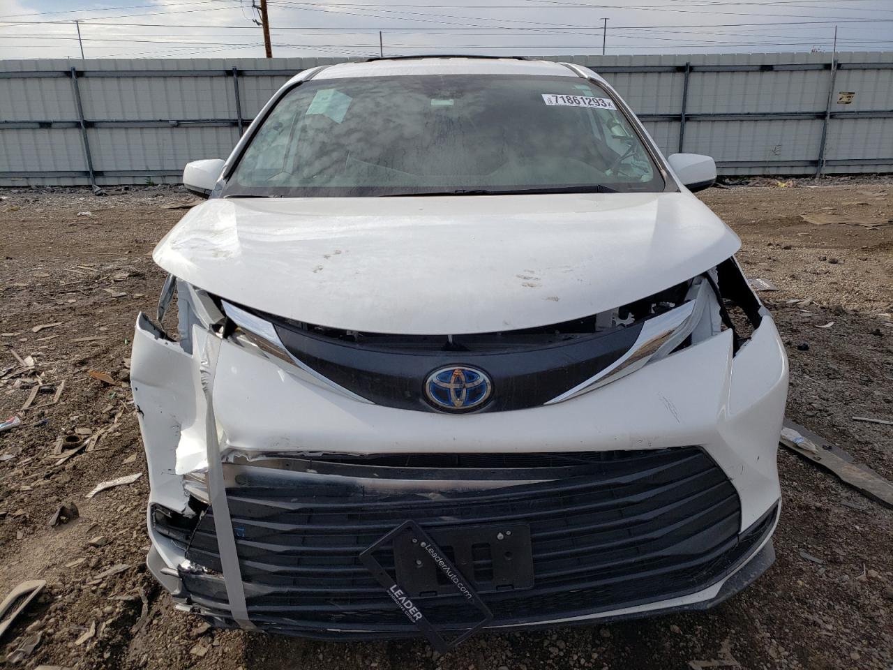 2023 TOYOTA SIENNA LE VIN:5TDKRKECXPS138858