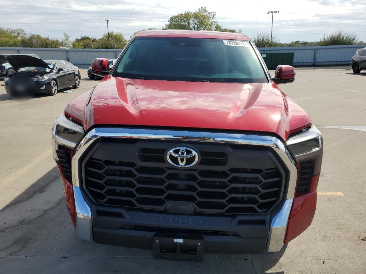 2022 TOYOTA TUNDRA CREWMAX SR VIN:5TFLA5DB1NX017536