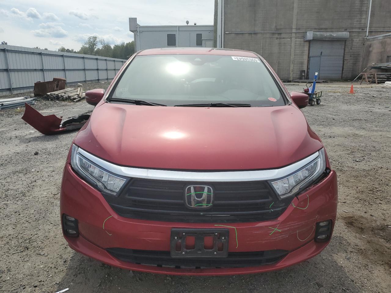 2022 HONDA ODYSSEY EXL VIN:5FNRL6H79NB044400