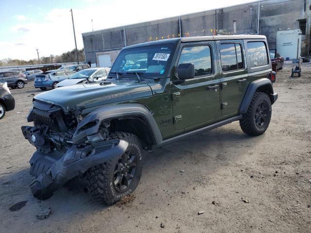 2021 JEEP WRANGLER UNLIMITED SPORT VIN: 1C4HJXDN6MW528904